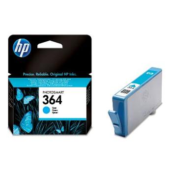 HP CB318EE ink-jet pro HP Photosmart B8550 cyan,300str.,No.364,originál
