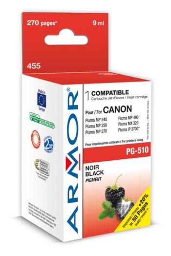 ARMOR ink-jet pro Canon MP240/260 black, 9ml, PG510