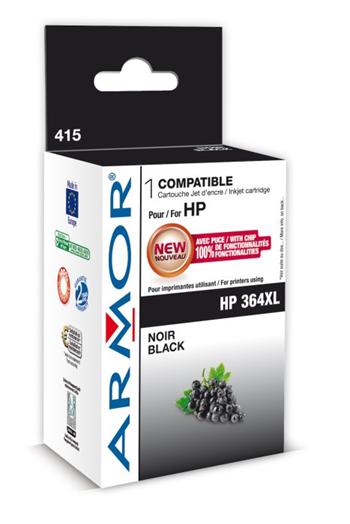ARMOR ink-jet pro HP Photosmart B8550 černý,19ml., No.364XL, CN684E
