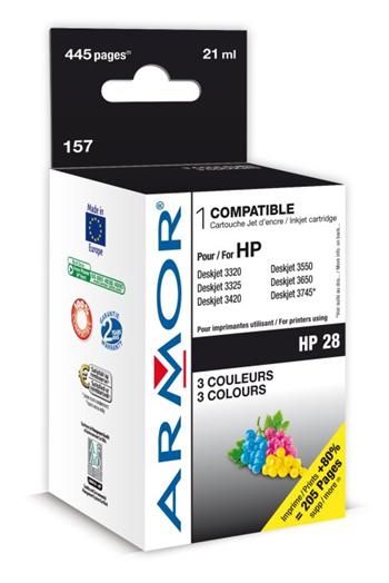 ARMOR ink-jet pro HP DJ 3325/3420 3 barvy, komp. s C8728A, 21 ml