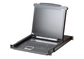ATEN Console, 19" LCD,  rack 19", klávesnice, touchpad
