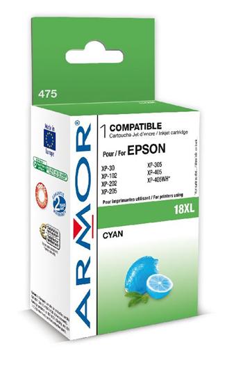 ARMOR ink-jet pro Epson XP102/402 cyan, 9ml, komp. s 18XL