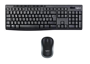 Logitech Wireless Combo MK270, CZ, sada bezdrátové klávesnice a myši