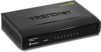 TRENDnet 8port Gigabit GREENnet Switch 10/100/1000 energeticky úsporný
