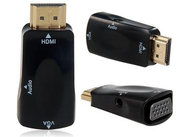 PremiumCord převodník HDMI na VGA + audio