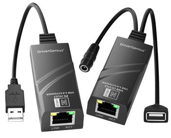 PremiumCord USB 2.0 extender po Cat5/Cat5e/Cat6 do 50m