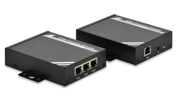 DIGITUS HDMI over IP extender set na až 100m přes počítačovou síť, 1080p