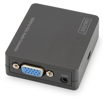 DIGITUS Multimediální převodník HDMI na VGA + audio