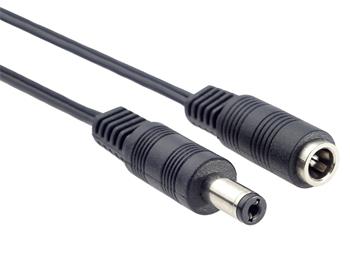 PremiumCord Prodlužovací kabel napájecího konektoru 5,5/2,1mm, délka: 1,5m