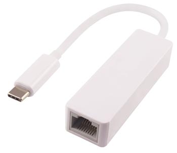 PremiumCord Adapter USB-C to Gigabit 10/100/1000Mbps konektor RJ45