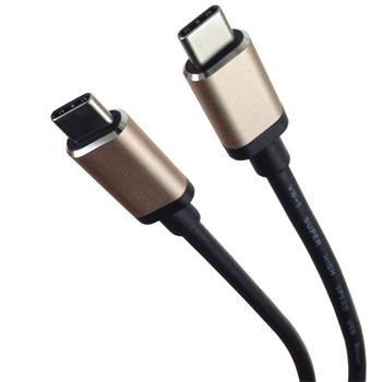 PremiumCord Kabel USB 3.2 konektor C/male - USB 3.2 C/male, 1m hliníkové konektory