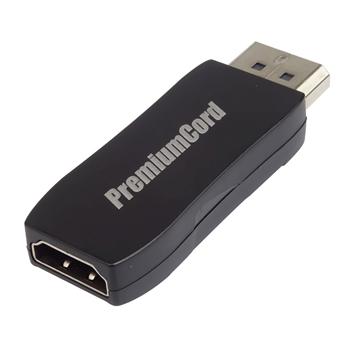 PremiumCord  adaptér DisplayPort - HDMI  Male/Female, support 3D, 4K*2K@30Hz