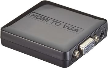 PremiumCord HDMI elektronický konvertor na rozhraní VGA+audio