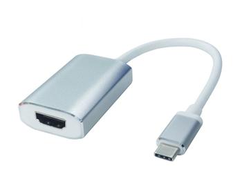 PremiumCord Převodník USB-C na HDMI, hliníkové pouzdro, rozlišení 4K*2K@60Hz