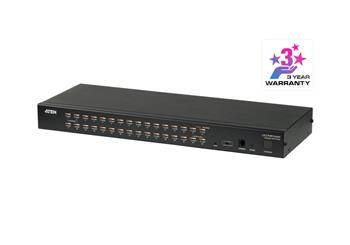 ATEN 32-port Cat5 KVM PS/2+USB, OSD, rack, SUN KH-1532A