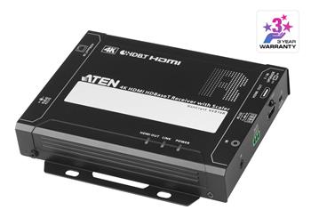 ATEN 4K HDMI HDBaseT Extender po cat5e do 100m se scalerem, RS232, audio, IR  - receiver jednotka