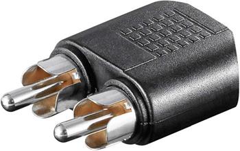 PremiumCord Adaptér 1x stereo jack female - 2x Cinch male