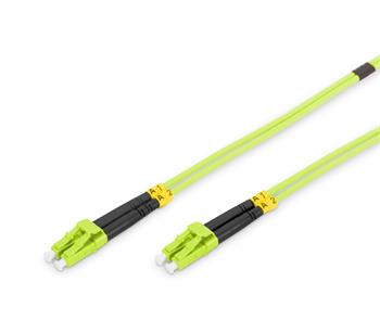 DIGITUS Fiber Optic Patch Cord, LC/LC Multimode 50/125 µ, OM5, Duplex, 5m