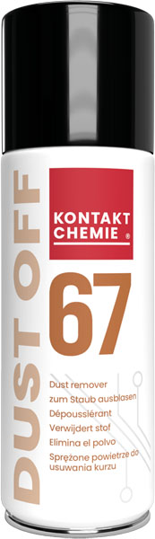 KONTAKT CHEMIE Stlačený vzduch na čištění, 200ml, nehořlavý, DUST OFF 67