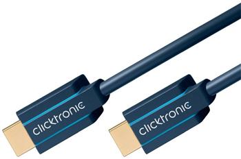 ClickTronic Ultra High Speed HDMI kabel, rozlišení 8K@60Hz, zlacené konektory, 1m