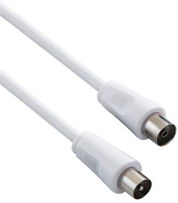 PremiumCord TV propojovací kabel M/F 75 Ohm 1m