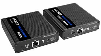 PremiumCord HDMI 2.0 extender Ultra HD 4kx2k@60Hz na 70m přes Cat6/Cat6A/Cat7