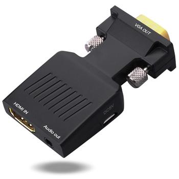 PremiumCord Převodník HDMI na VGA s audio výstupem
