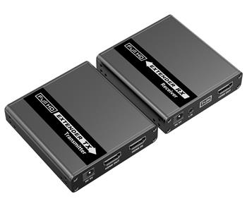 PremiumCord HDMI extender 4K@30Hz a FULL HD 1080p na 70m přes Cat6/Cat6A/Cat7