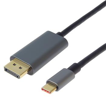 PremiumCord kabel USB-C na DisplayPort DP1.4   8K@60Hz a 4k@120Hz  2m