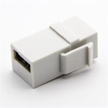PremiumCord USB2.0 keystone propojka pro instalaci do keystone zásuvky