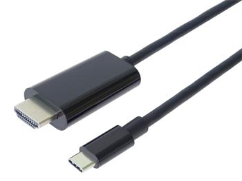 PremiumCord USB-C na HDMI kabel 2m rozlišení 4K*2K@60Hz FULL HD 1080p