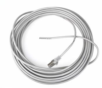 Patch kabel FTP RJ45 - volný konec, level 5e, 15m, šedá