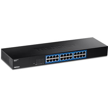 TRENDnet 24-Port Gigabit Switch 10/100/1000 rack 19"