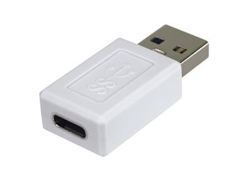 PremiumCord Adaptér USB 3.0 A/male - USB-C/female, bílá