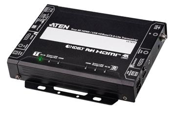 ATEN True 4K HDMI / USB Extender do 40m HDBaseT 3.0 - Lite, POH, RS232, po 1x RJ45
