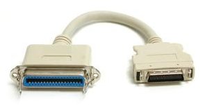 PremiumCord Redukce pro printservery Cen36-Cen36mini 0,75m