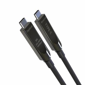 PremiumCord USB-C kabel GEN2 AOC DP1.4 video rozlišení 8K@60Hz a 4K@144Hz 10Gbps 7m
