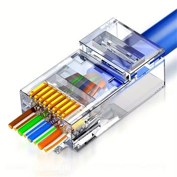 PremiumCord průchozí konektor RJ45 8pinů UTP Cat6
