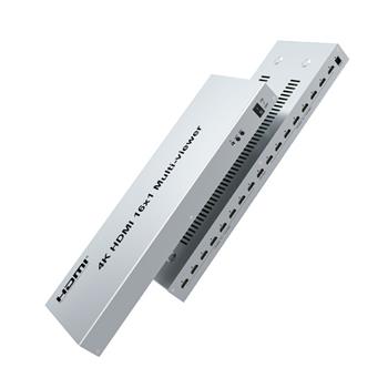 4K HDMI 16x1 Multi-viewer 16 vstupů - 1 monitor, vstup FULL HD 1080p , 10 zobrazovacích módů