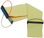 PremiumCord Plochý kabel k HDD 80ž ATA133,3kon. 90cm