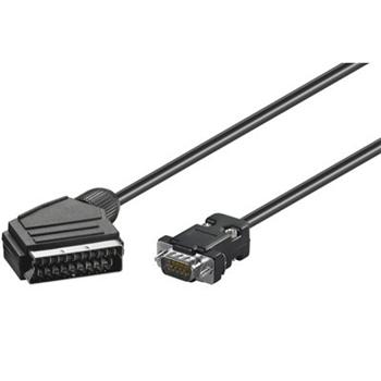 PremiumCord Kabel VGA DB15M - SCART 2m